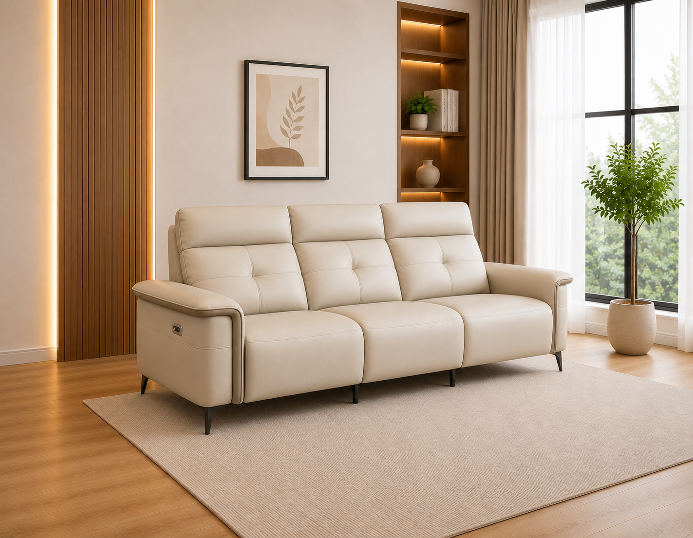Smart Power 3-Seater Recliner